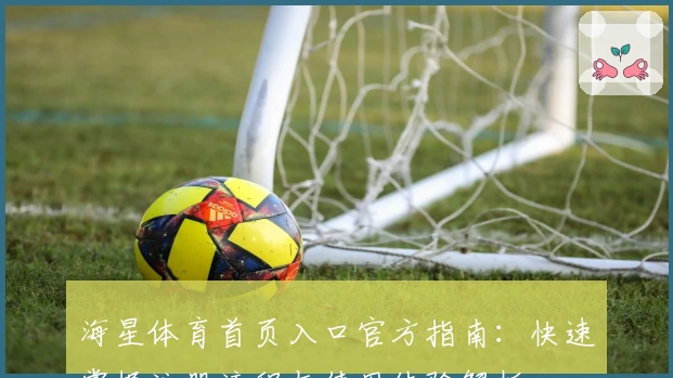 海星体育首页入口官方指南：快速掌握注册流程与使用体验解析