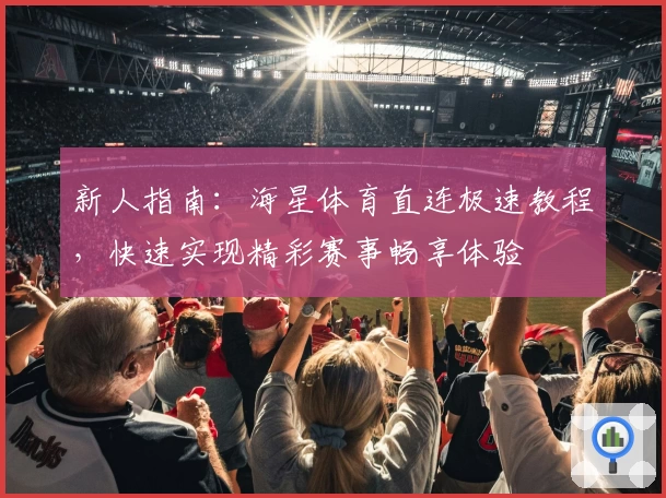 新人指南：海星体育直连极速教程，快速实现精彩赛事畅享体验